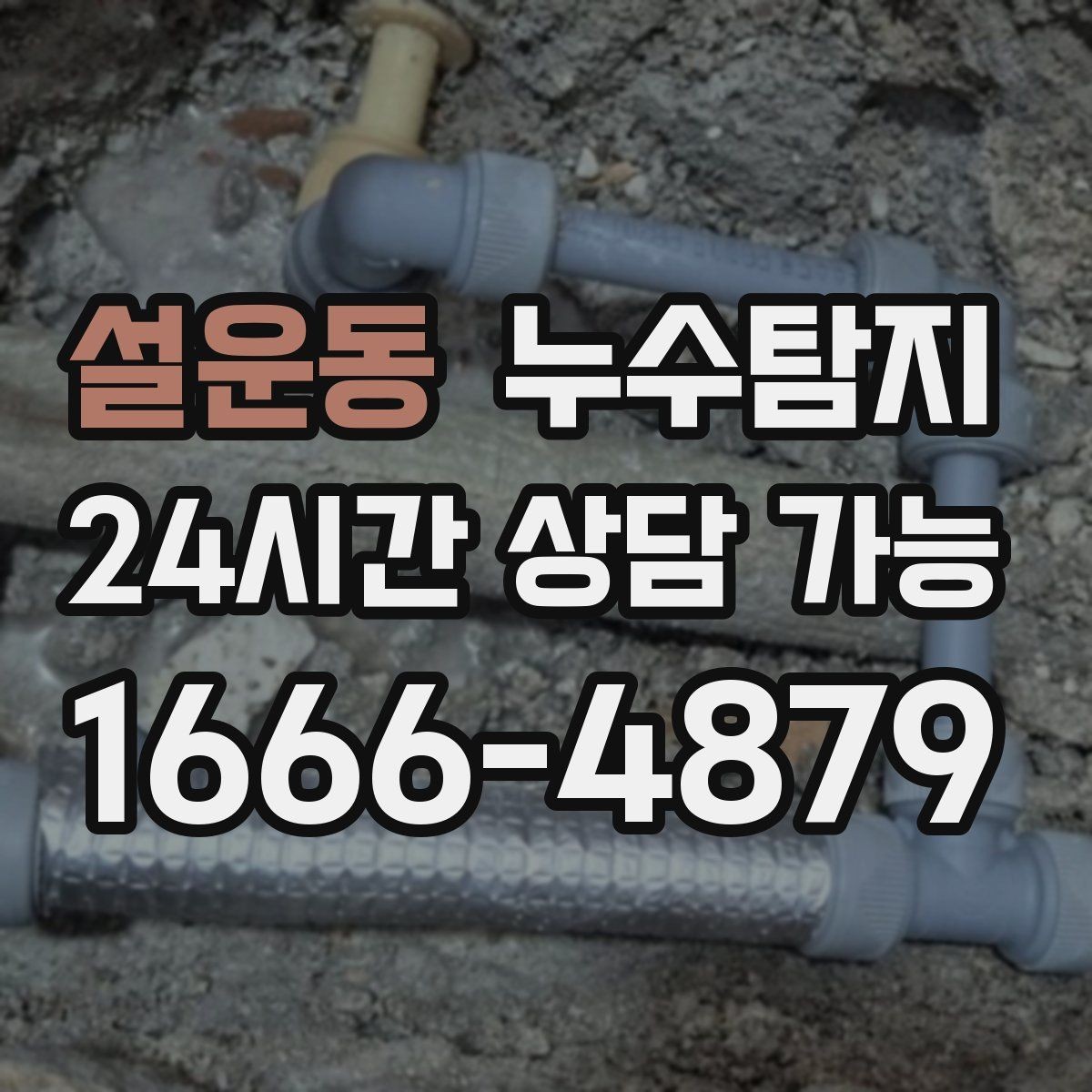 설운동 누수탐지 예약부터 복구까지 전 과정 케어