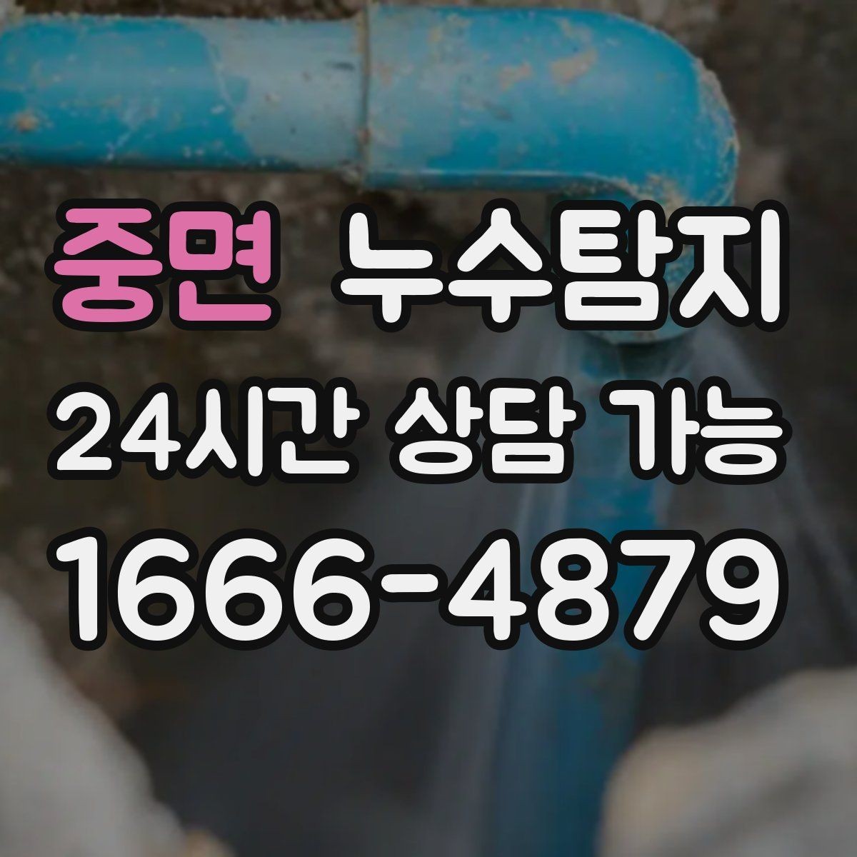 중면 누수탐지 보일러 온수관 누수 탐지