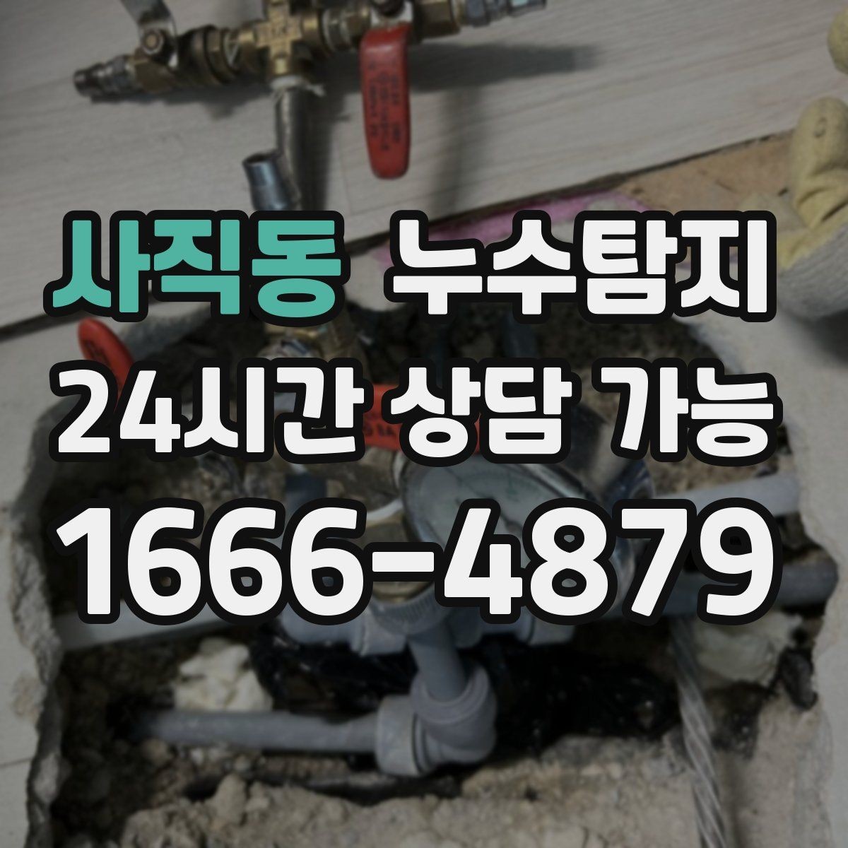 사직동 누수탐지 상가 매장 누수 신속 진단