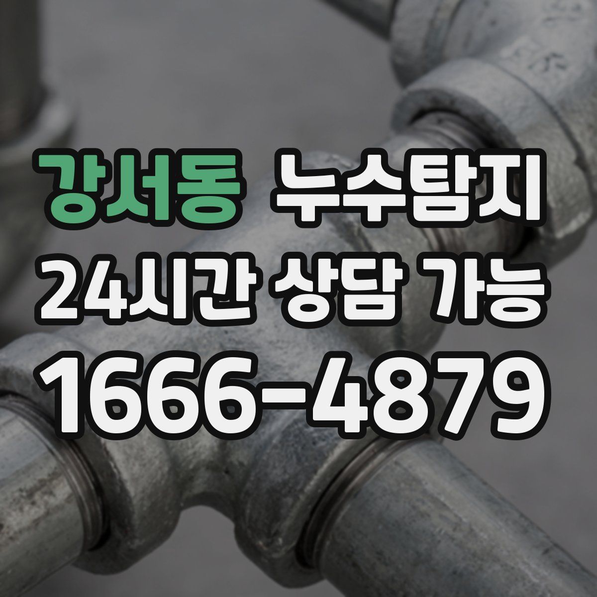 강서동 누수탐지