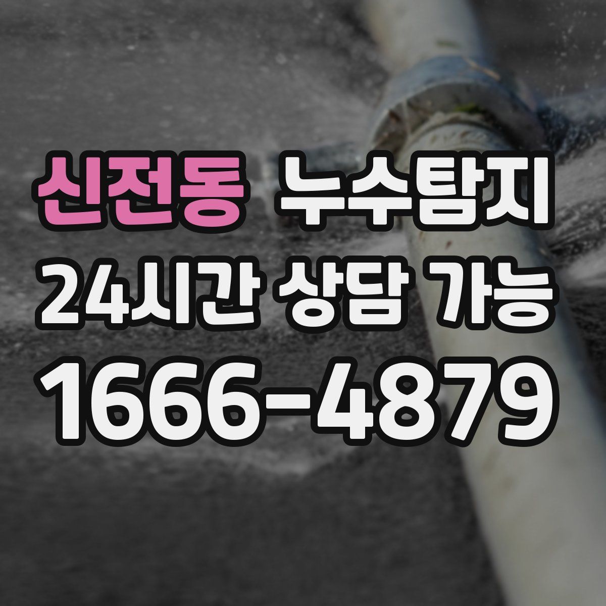 신전동 누수탐지