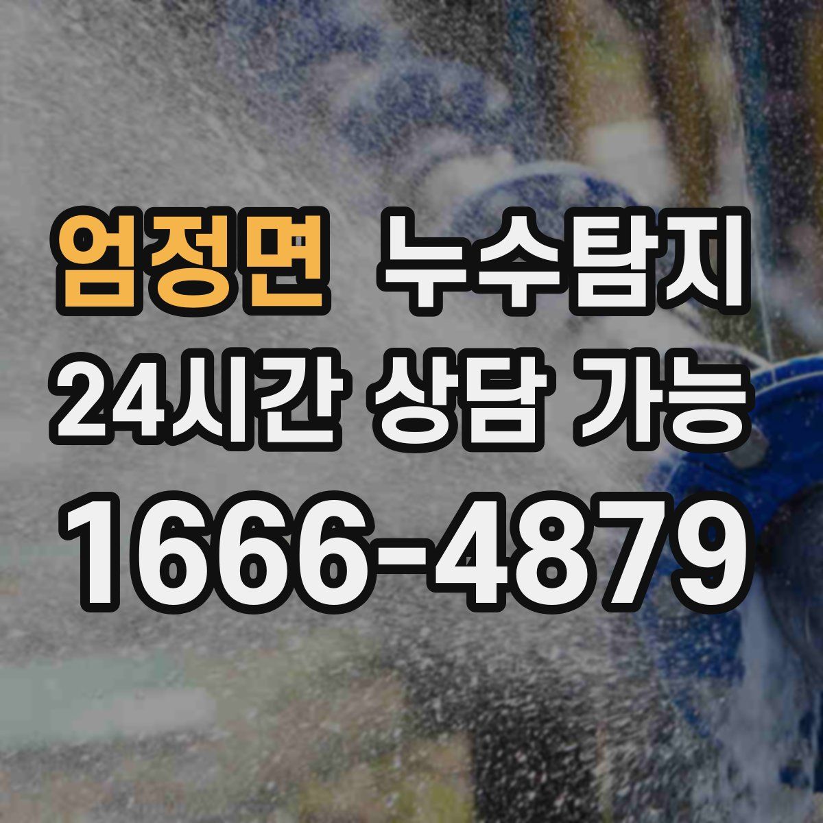 엄정면 누수탐지