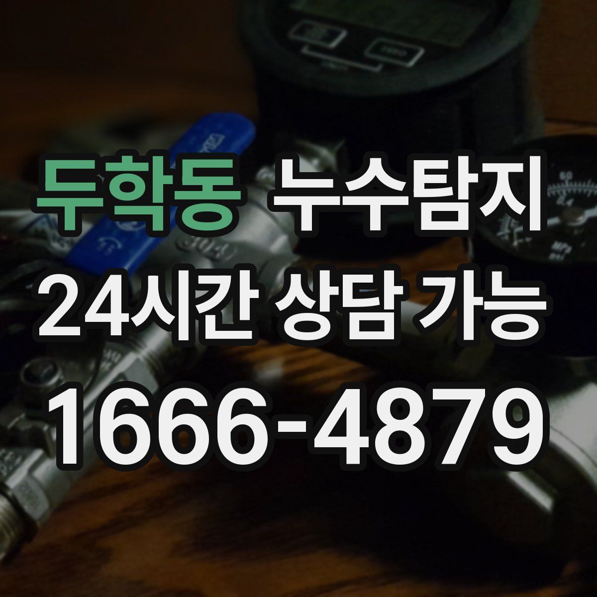 두학동 누수탐지