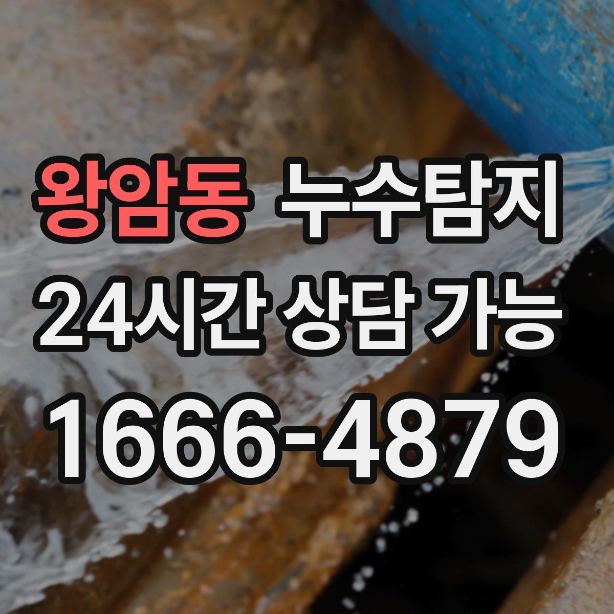 왕암동 누수탐지