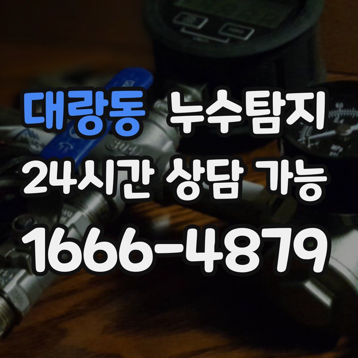 대랑동 누수탐지