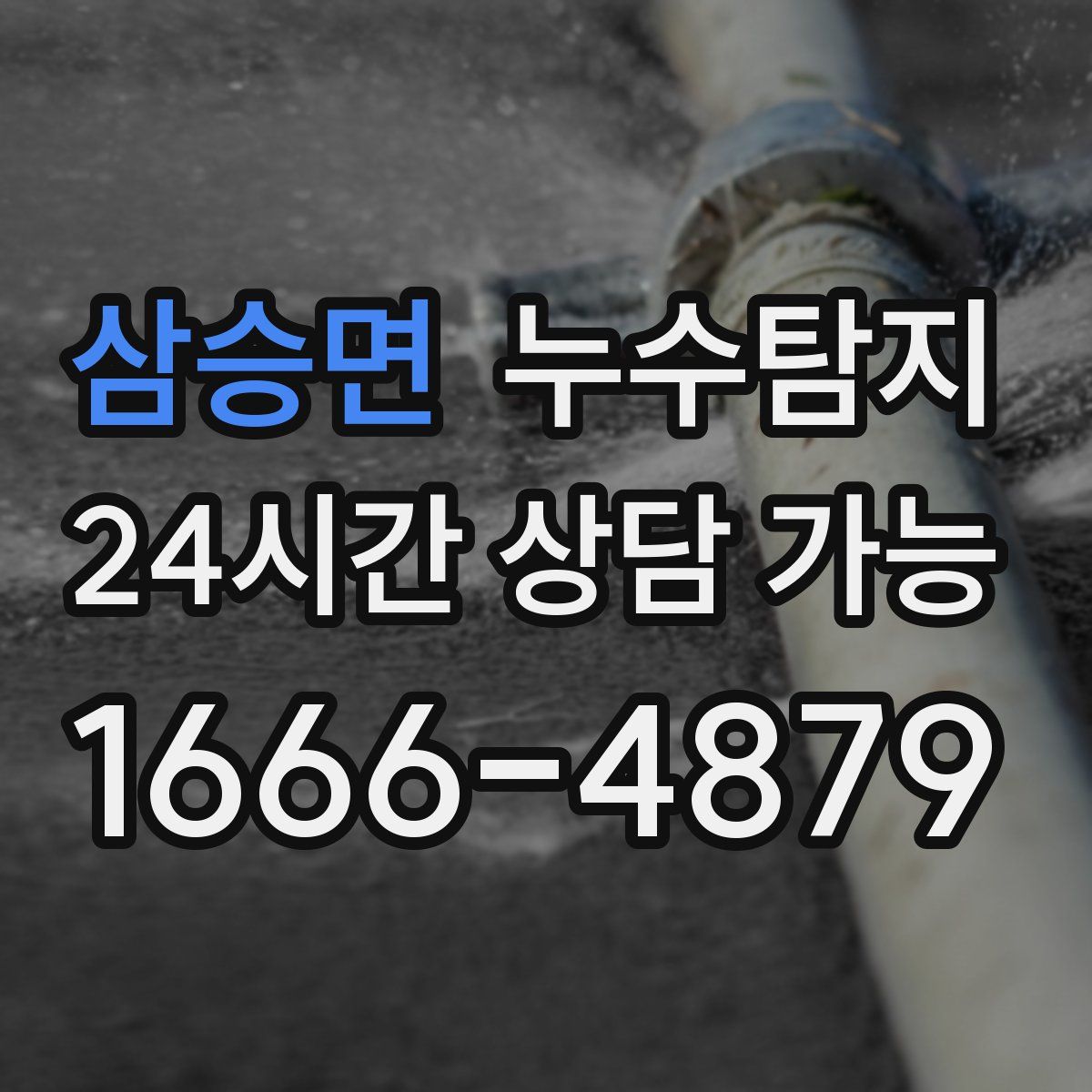 삼승면 누수탐지