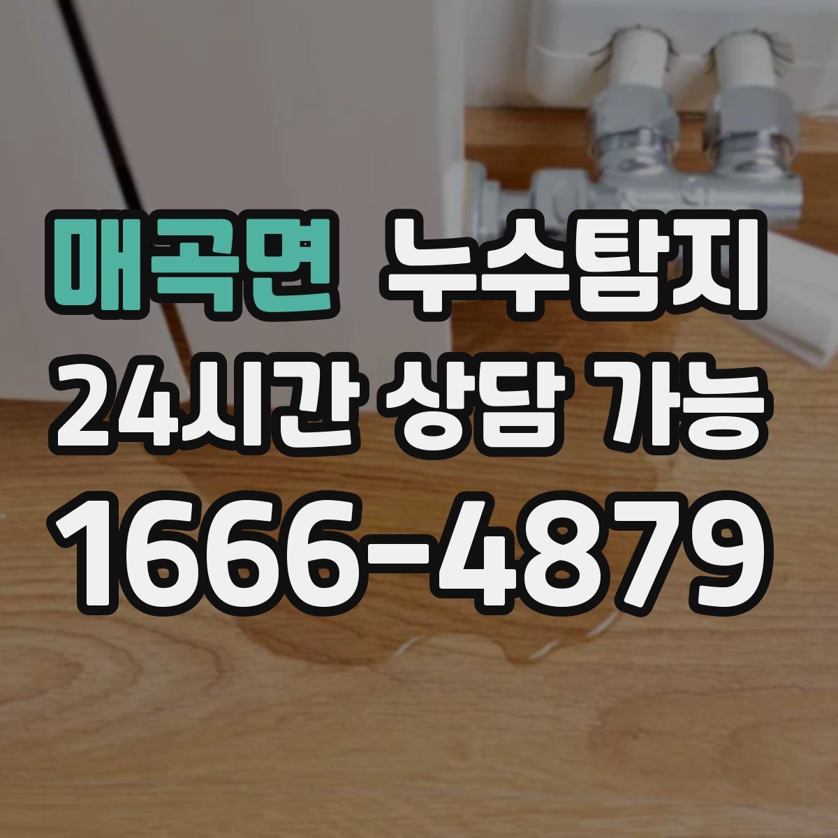 매곡면 누수탐지