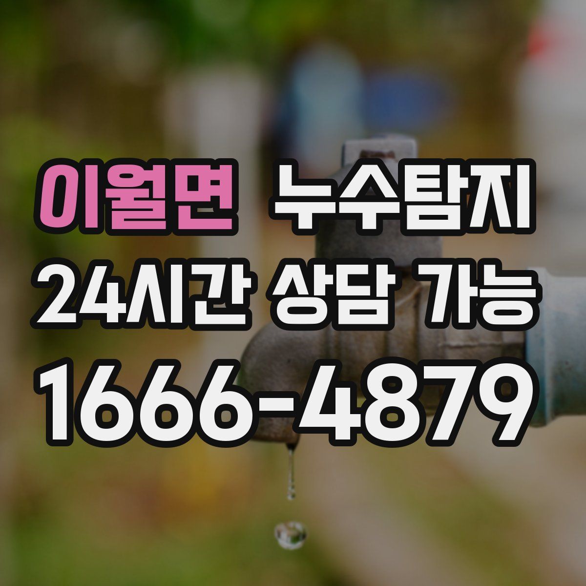 이월면 누수탐지