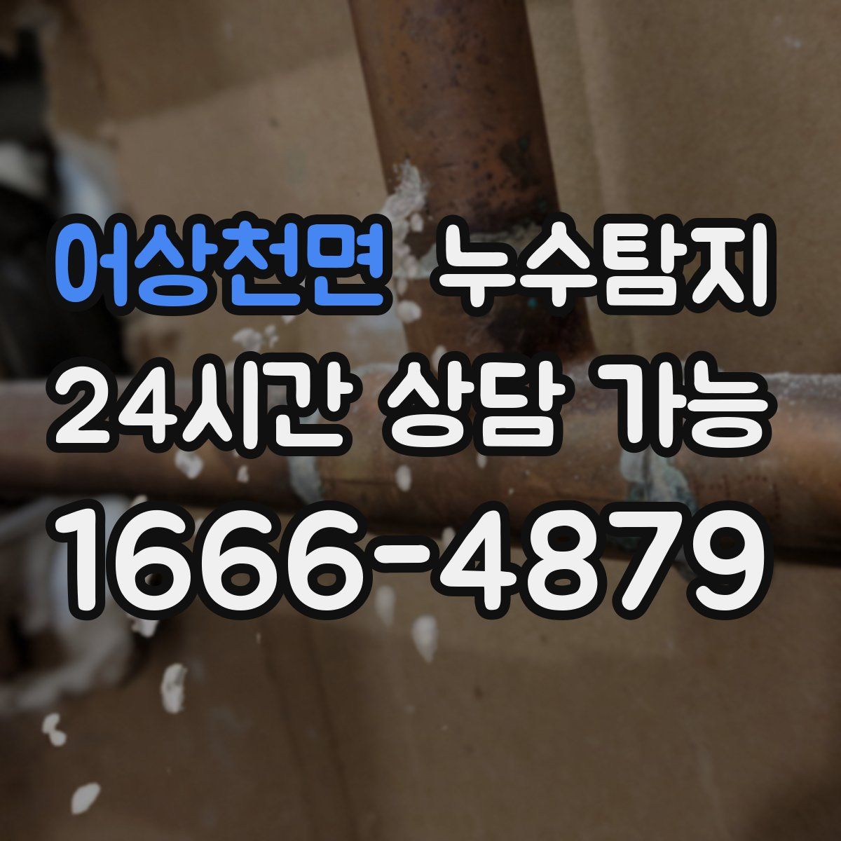 어상천면 누수탐지