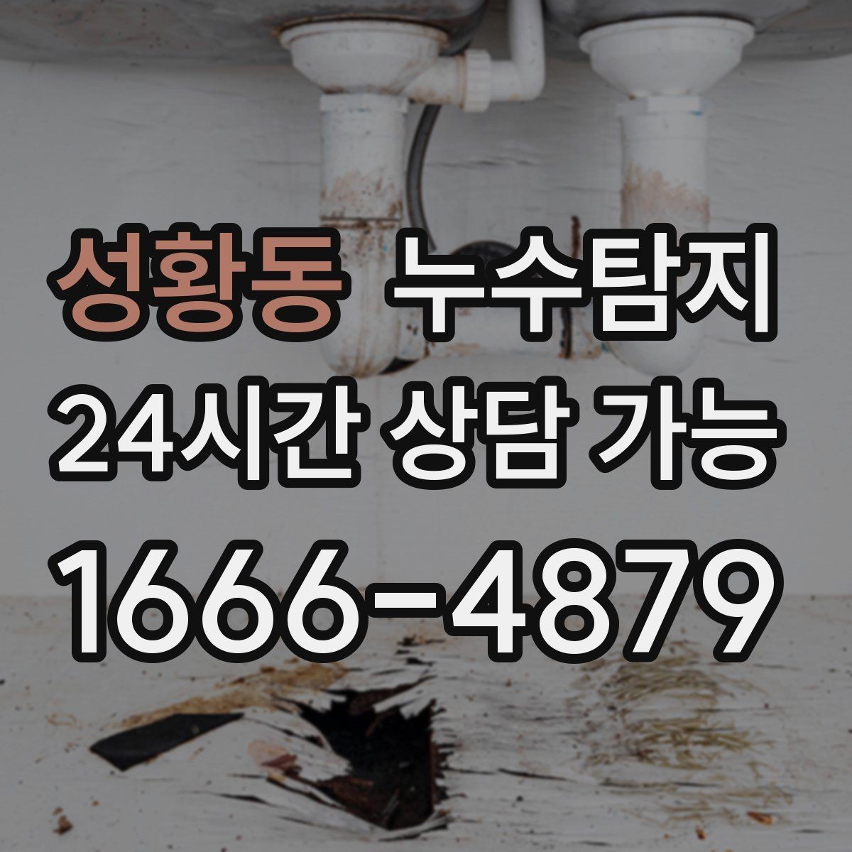 성황동 누수탐지 해결 빠르면 빠를수록 좋습니다