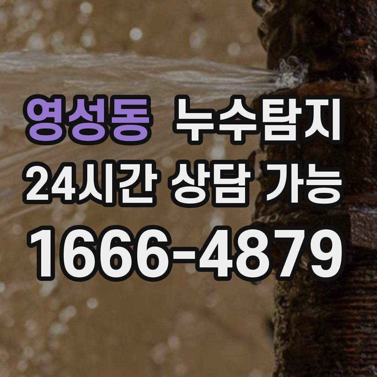 영성동 누수탐지