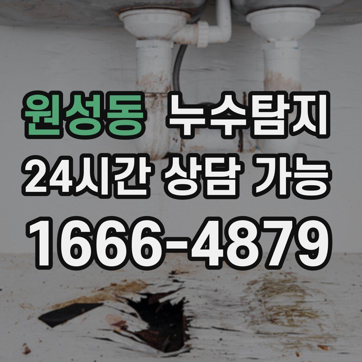 원성동 누수탐지