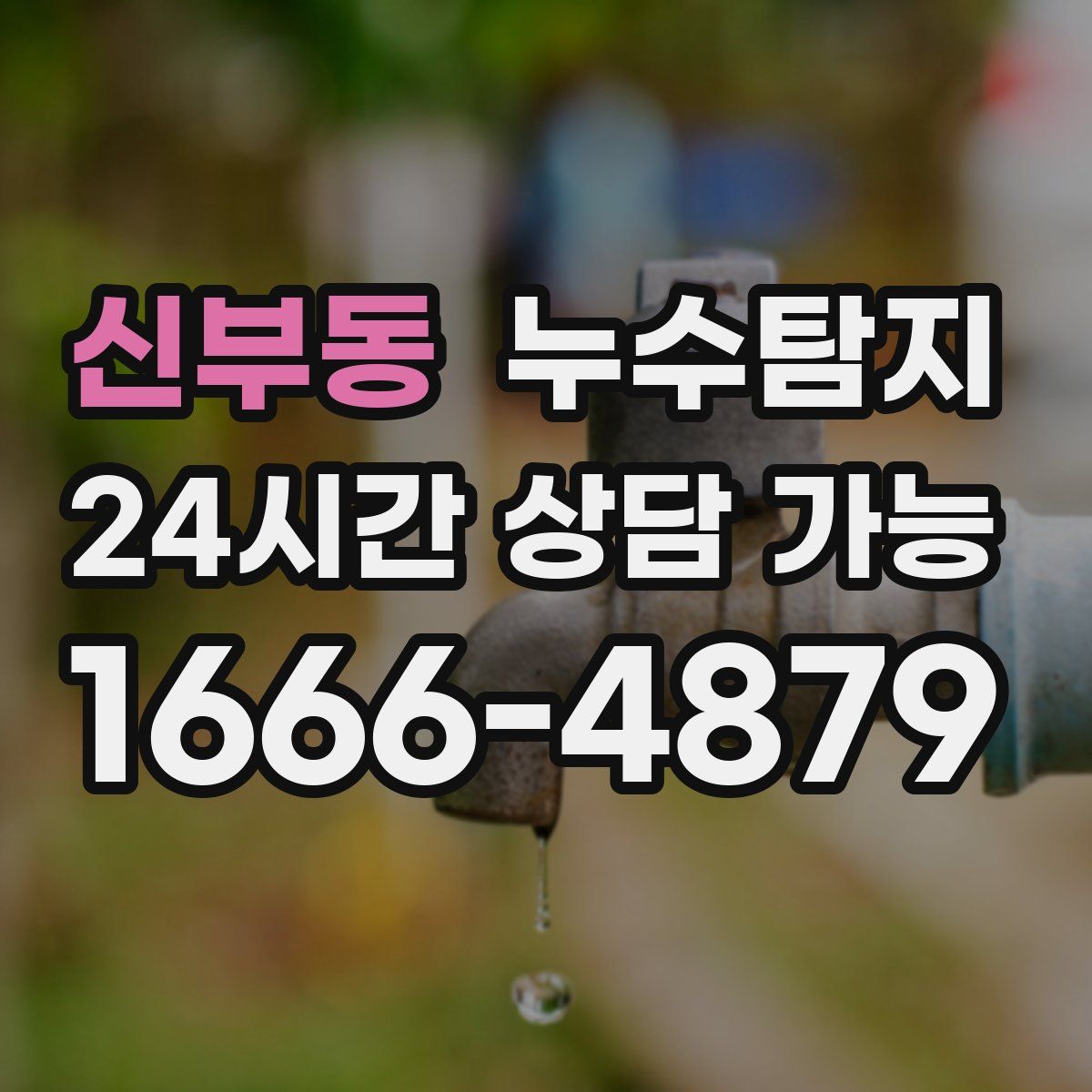 신부동 누수탐지