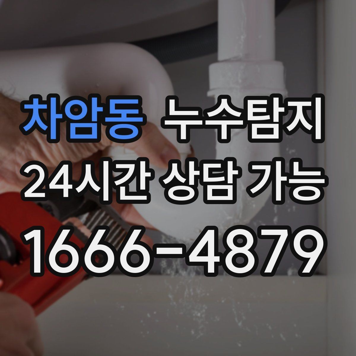 차암동 누수탐지 주말 방문으로 재빨리 해결한 후기