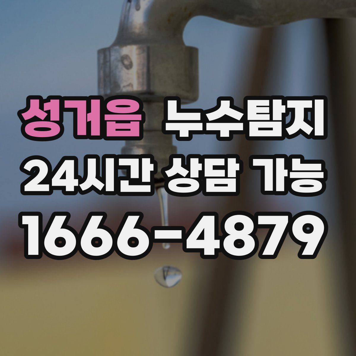 성거읍 누수탐지