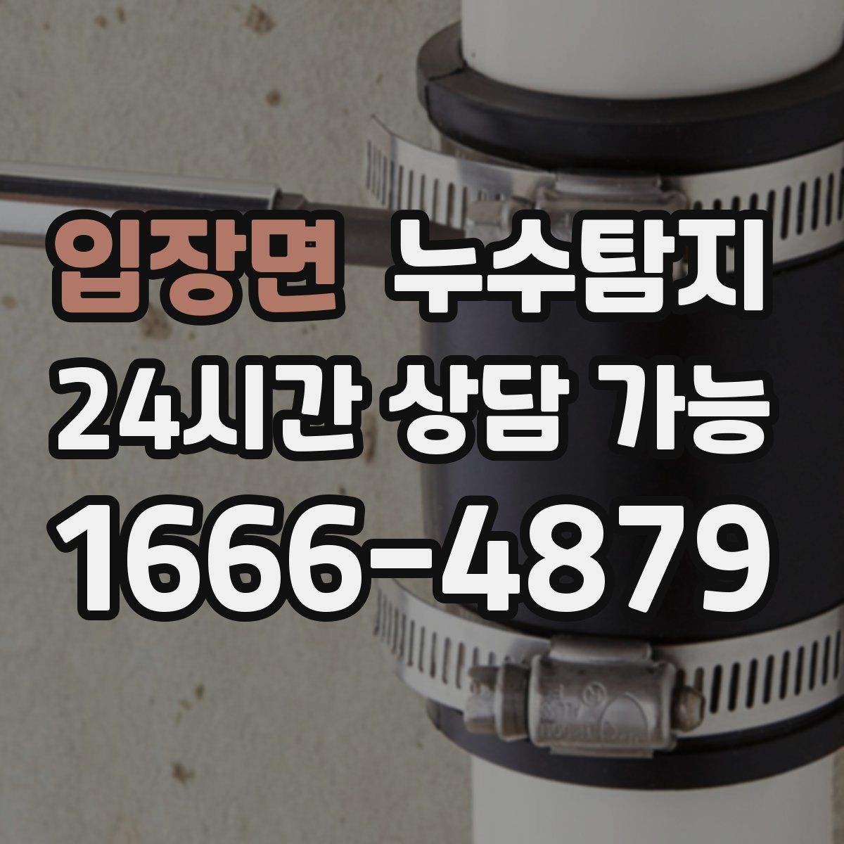 입장면 누수탐지 장마철 대비 방수 점검