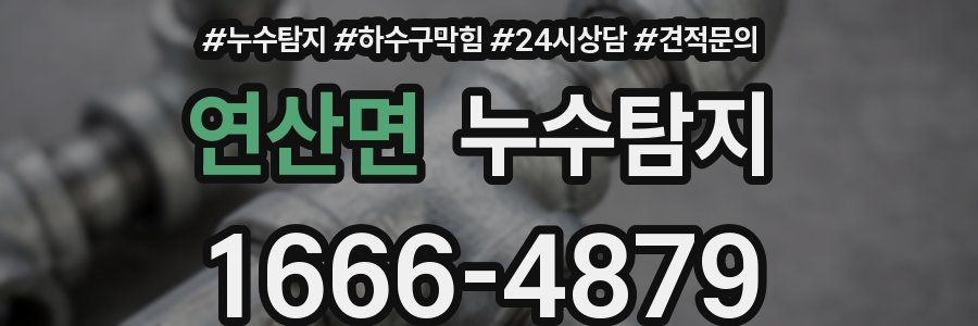 누수탐지