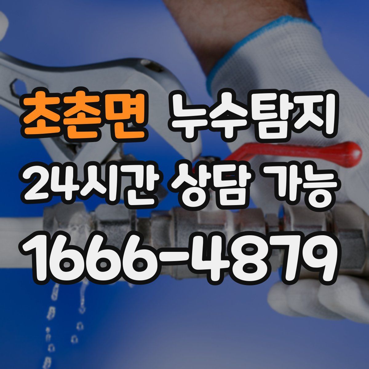 초촌면 누수탐지