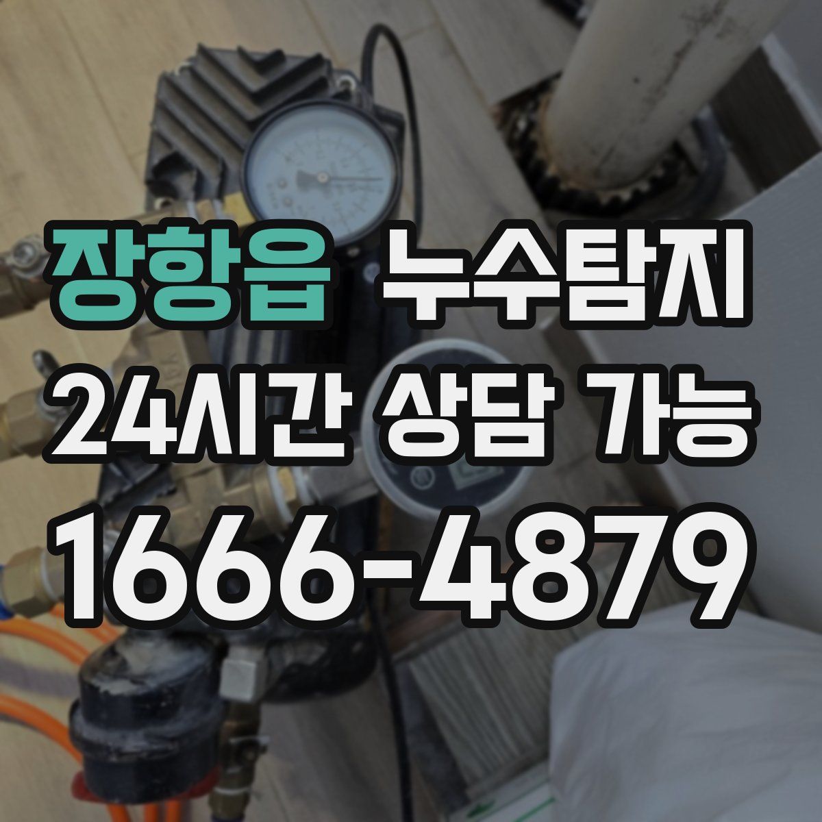 장항읍 누수탐지