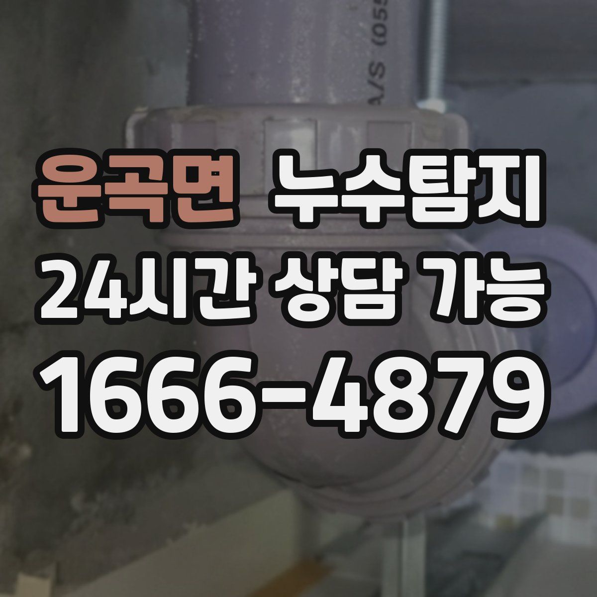 운곡면 누수탐지