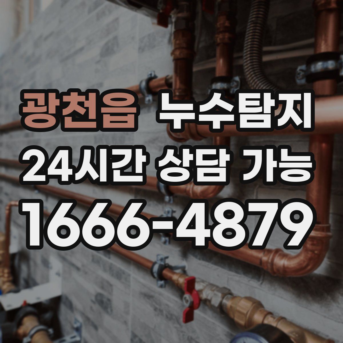 광천읍 누수탐지