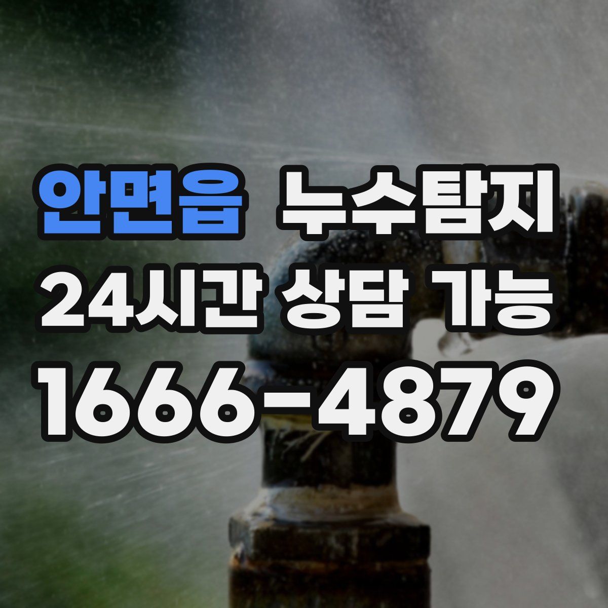 안면읍 누수탐지