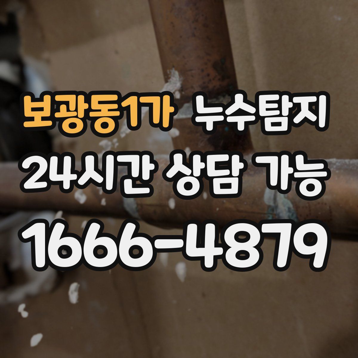보광동1가 누수탐지