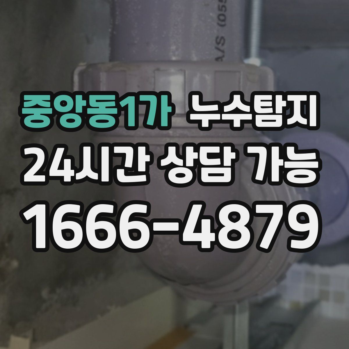 중앙동1가 누수탐지