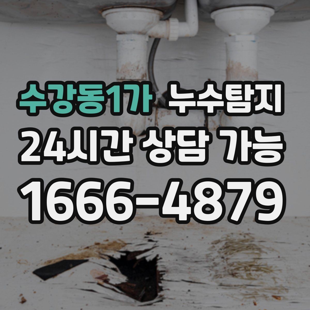 수강동1가 누수탐지 사진 비교로 확인한 개선 효과