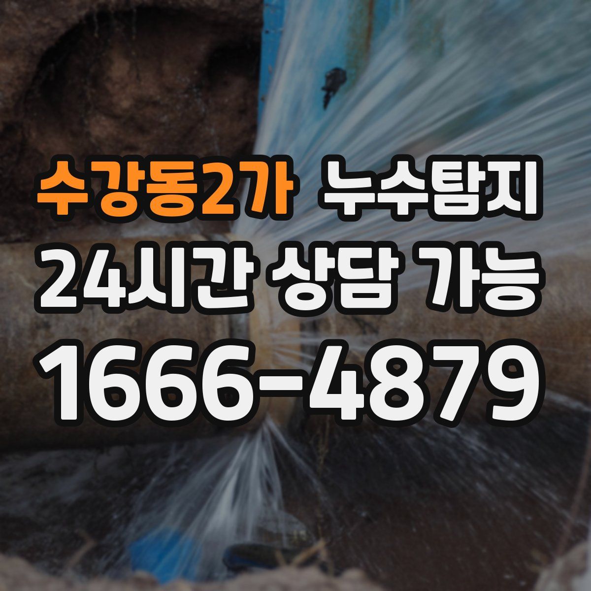수강동2가 누수탐지