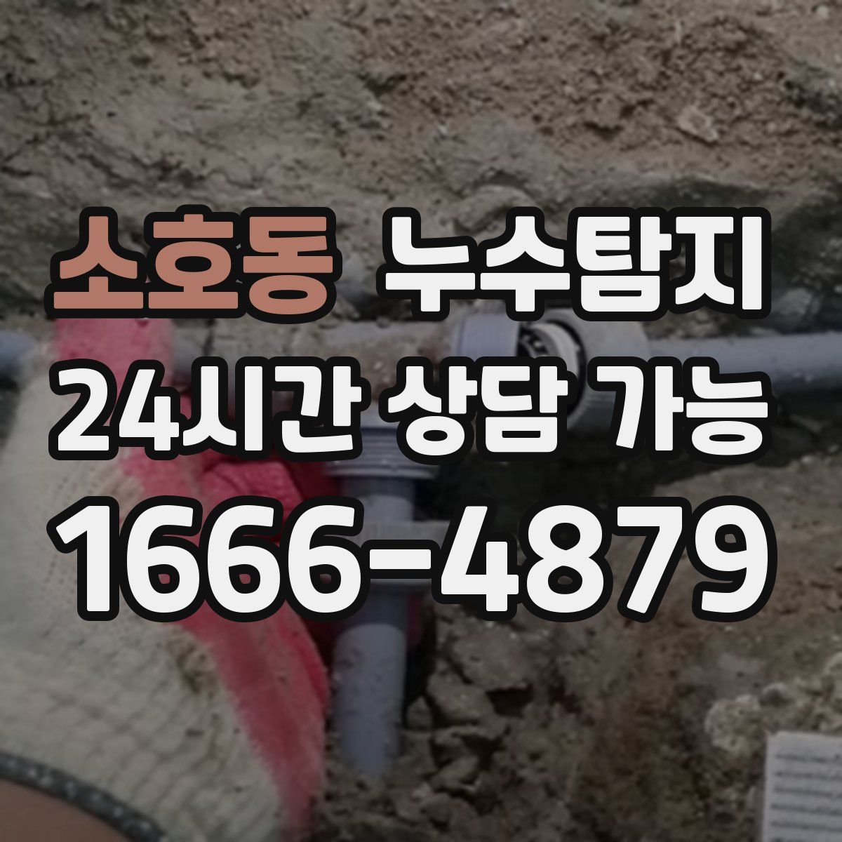 소호동 누수탐지