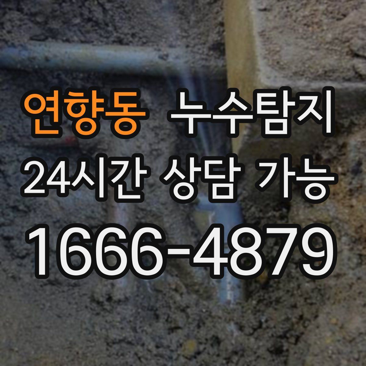 연향동 누수탐지