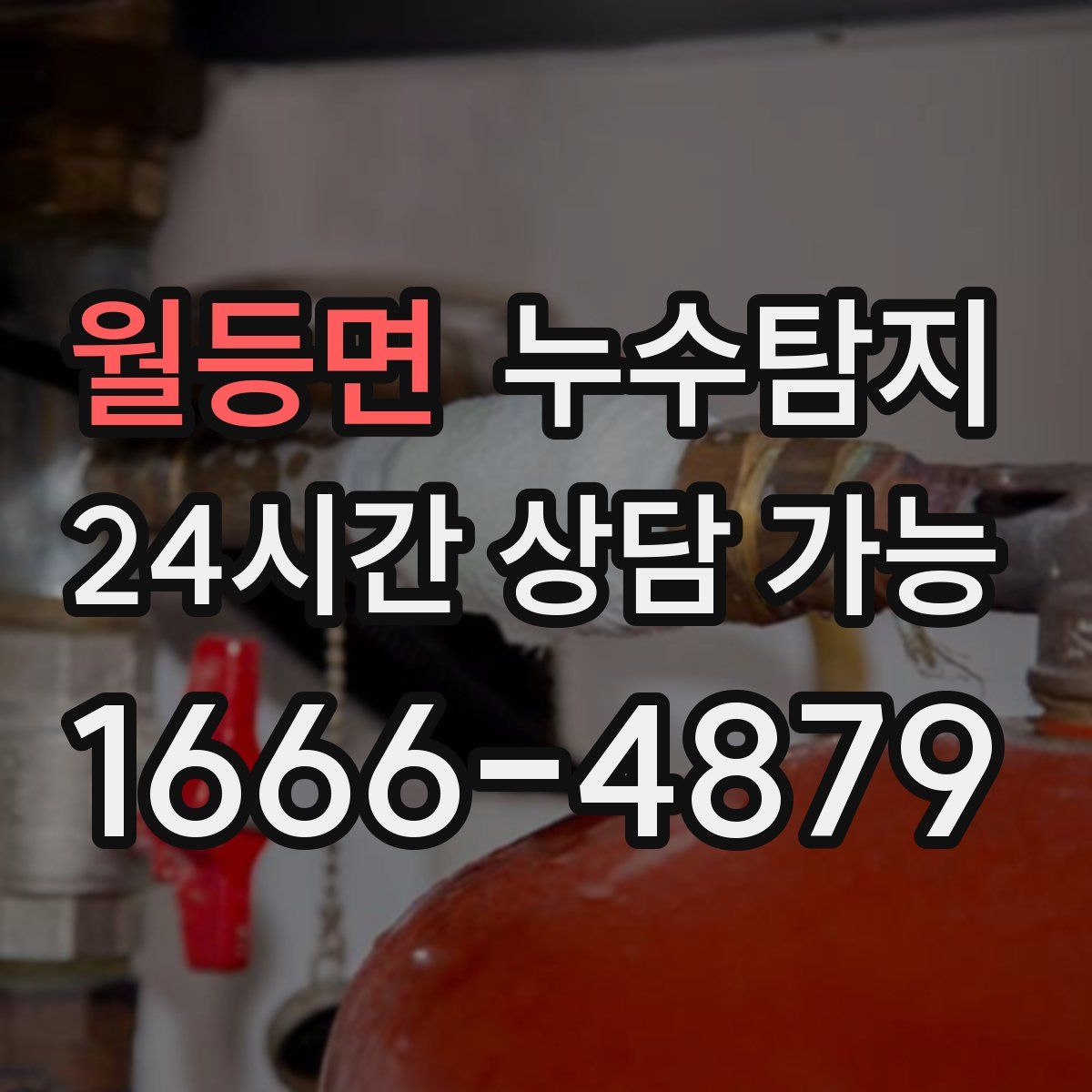 월등면 누수탐지