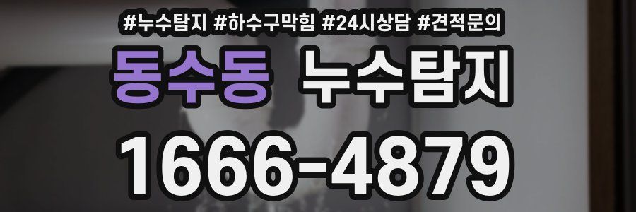 누수탐지
