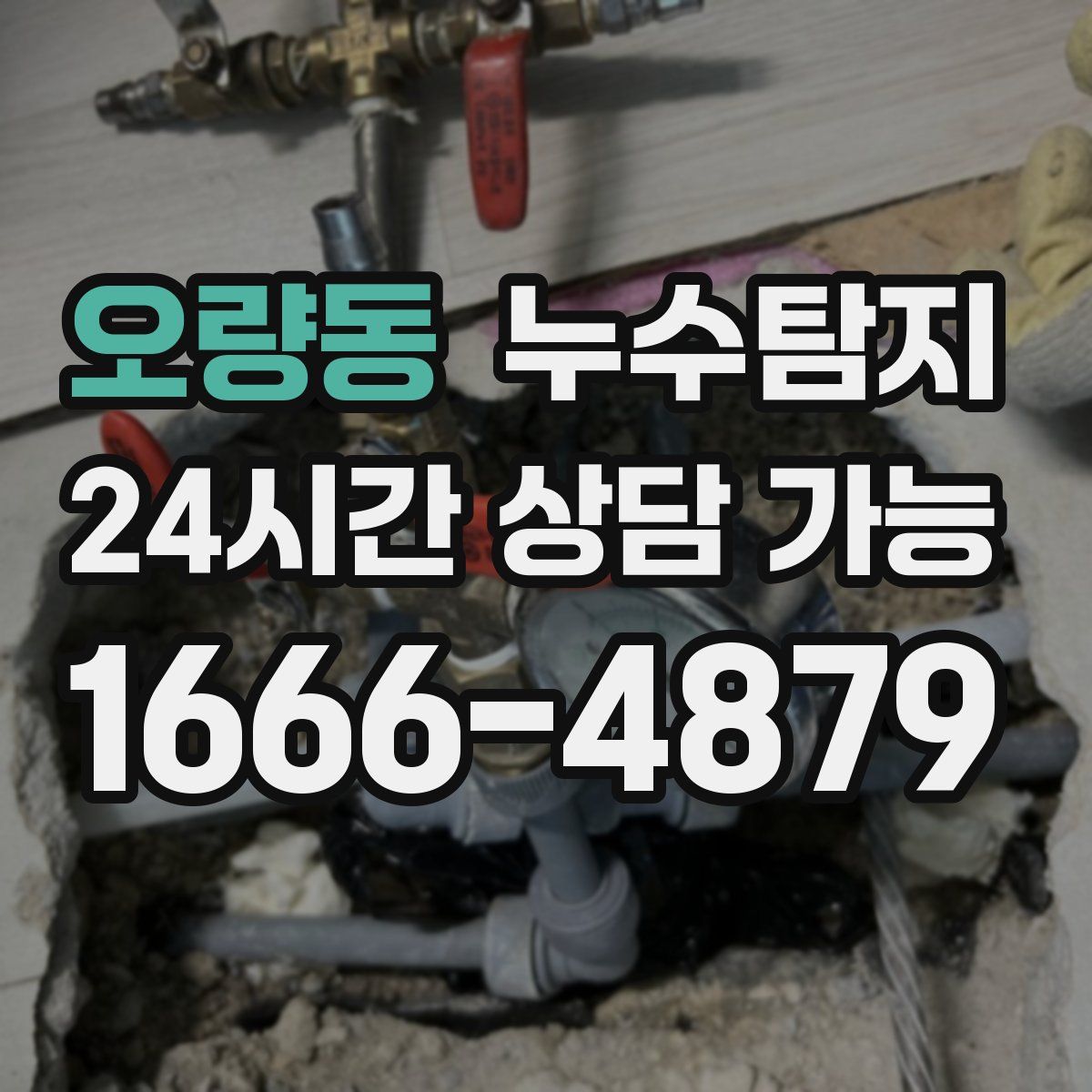 오량동 누수탐지