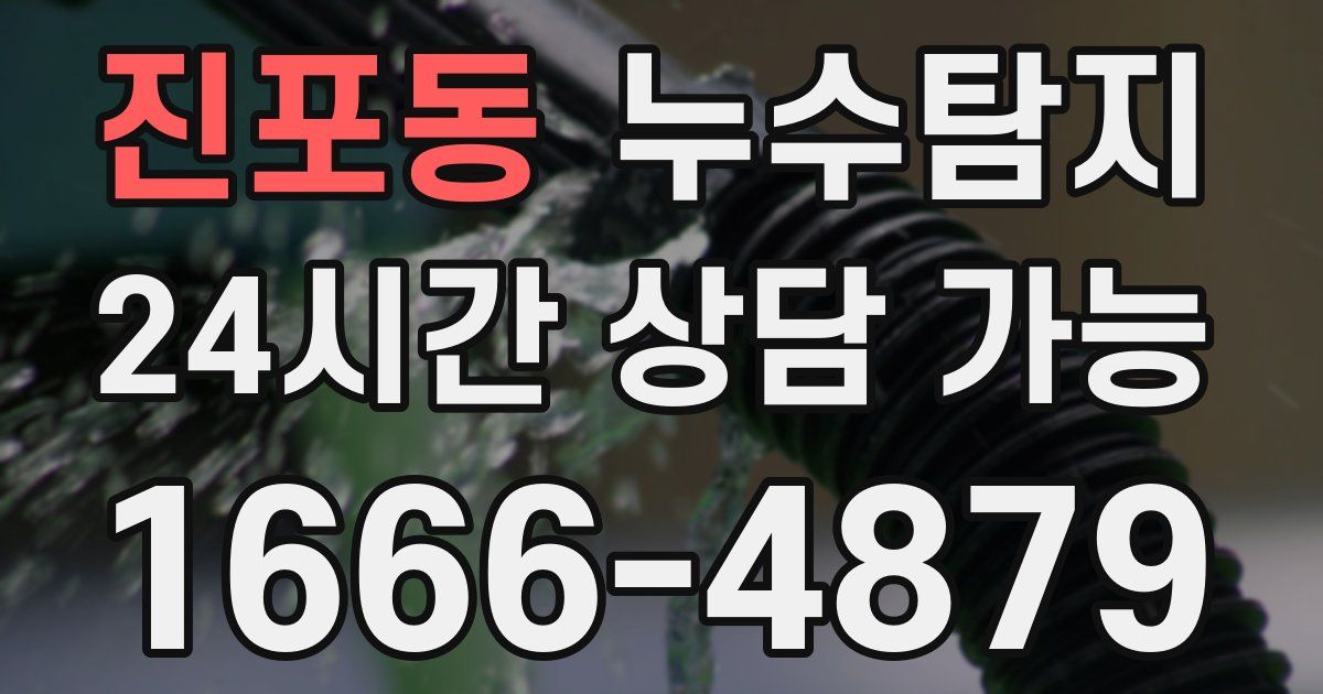 진포동 누수