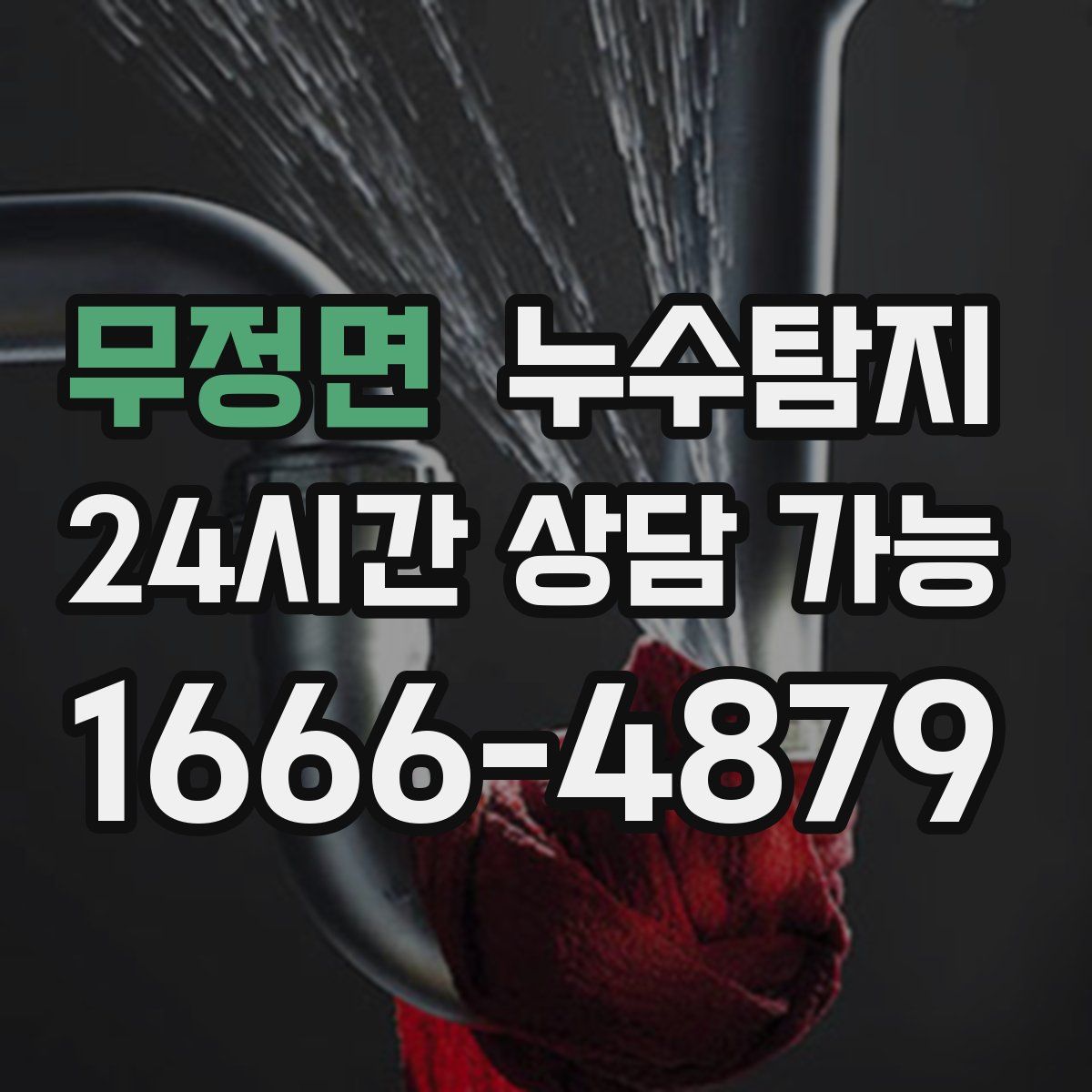 무정면 누수탐지