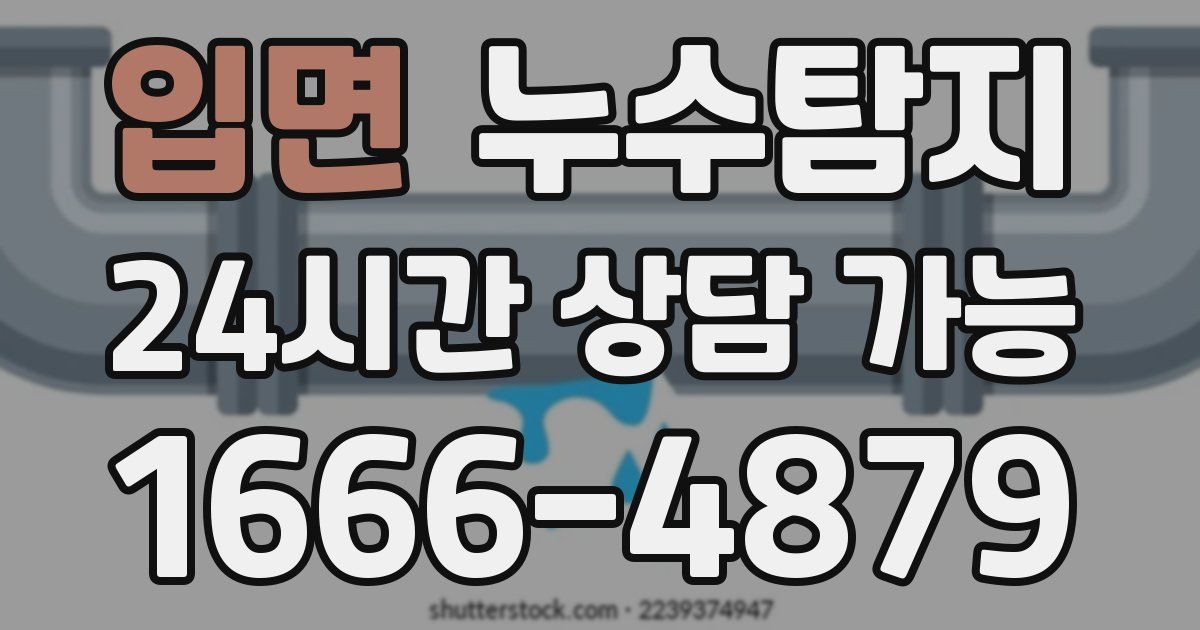 입면 누수