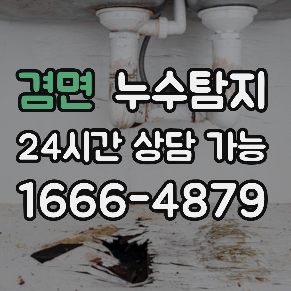 겸면 누수탐지 하부장 곰팡이 정리하고 재발 방지