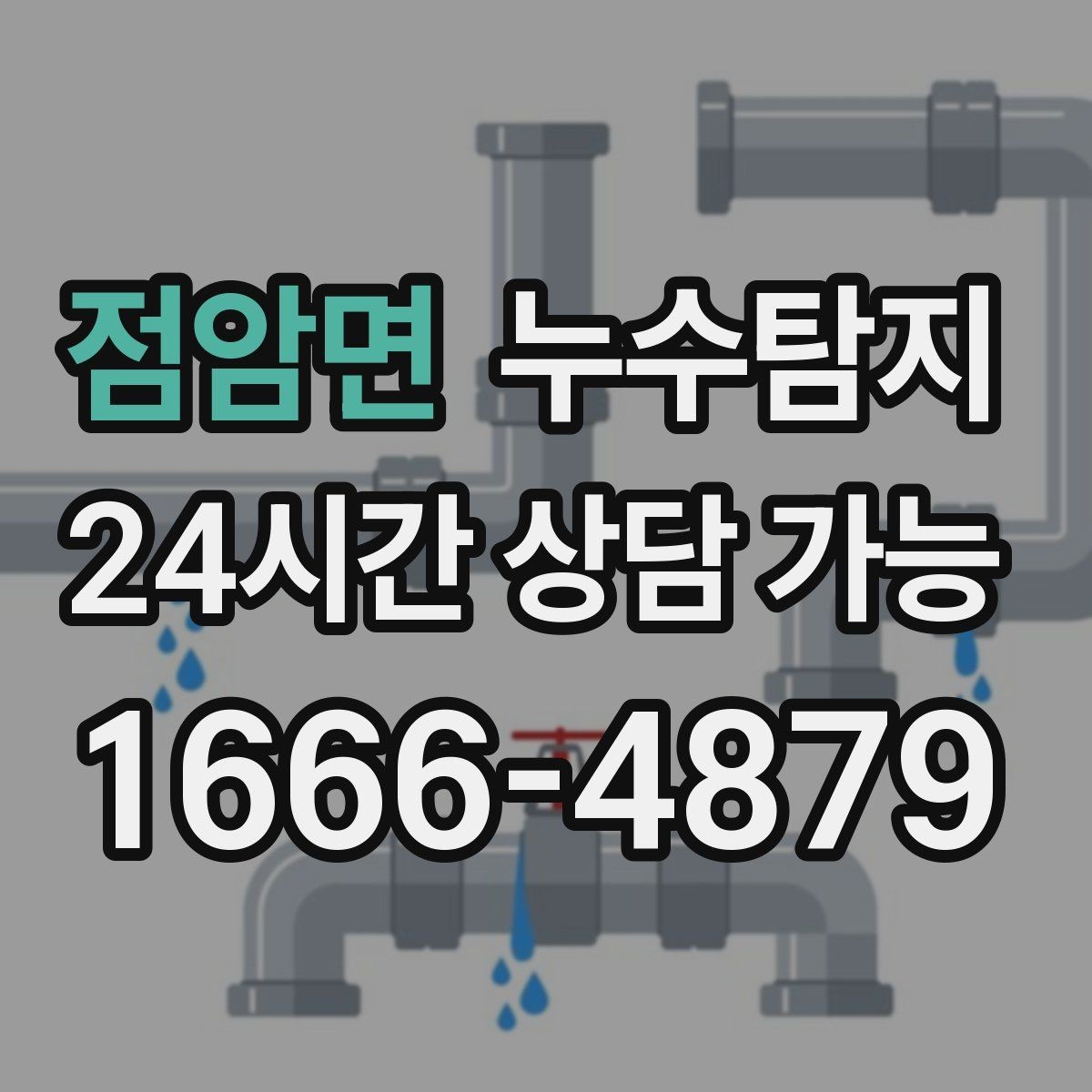 점암면 누수탐지 벽체 내부 소리로 찾은 단서