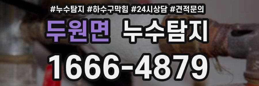 누수탐지
