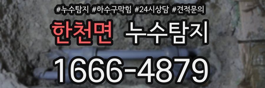 누수탐지