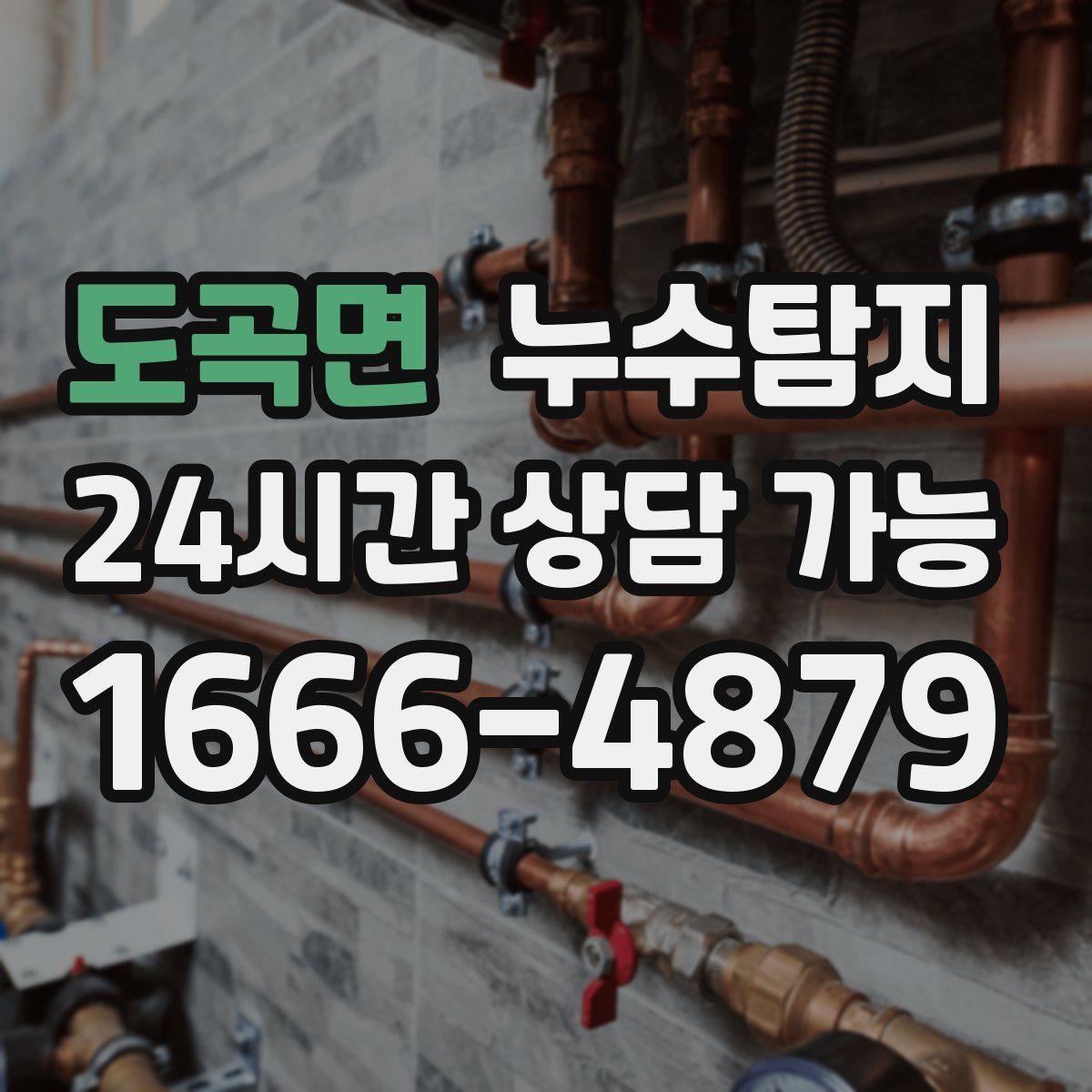 도곡면 누수탐지