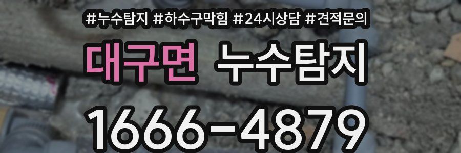 누수탐지