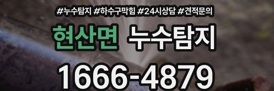 누수탐지