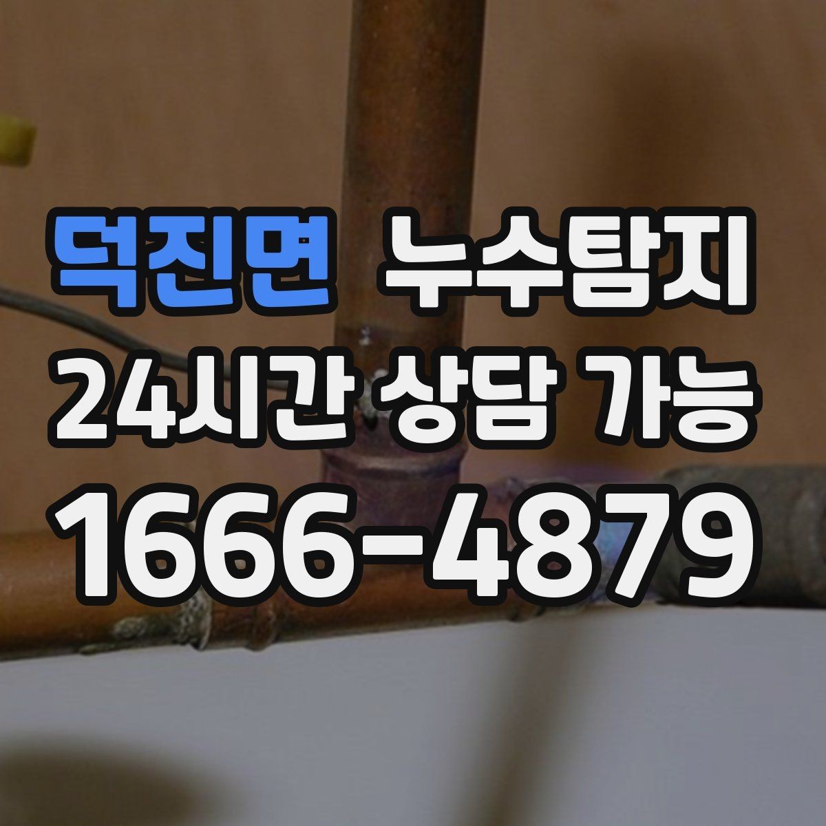 덕진면 누수탐지 수도요금 증가 원인 탐지