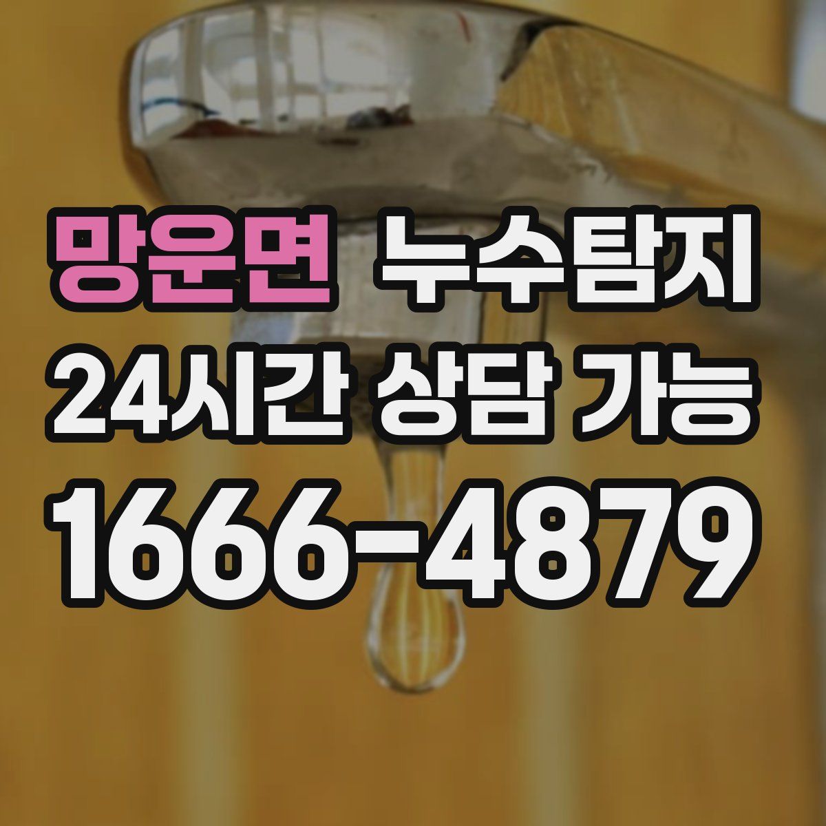 망운면 누수탐지