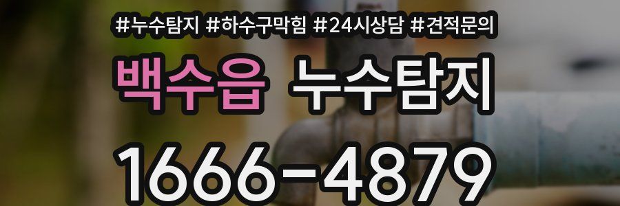 누수탐지
