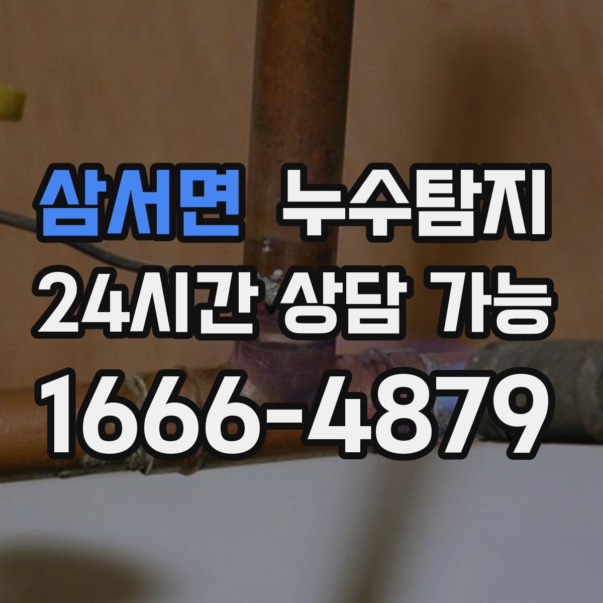 삼서면 누수탐지
