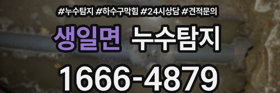 누수탐지